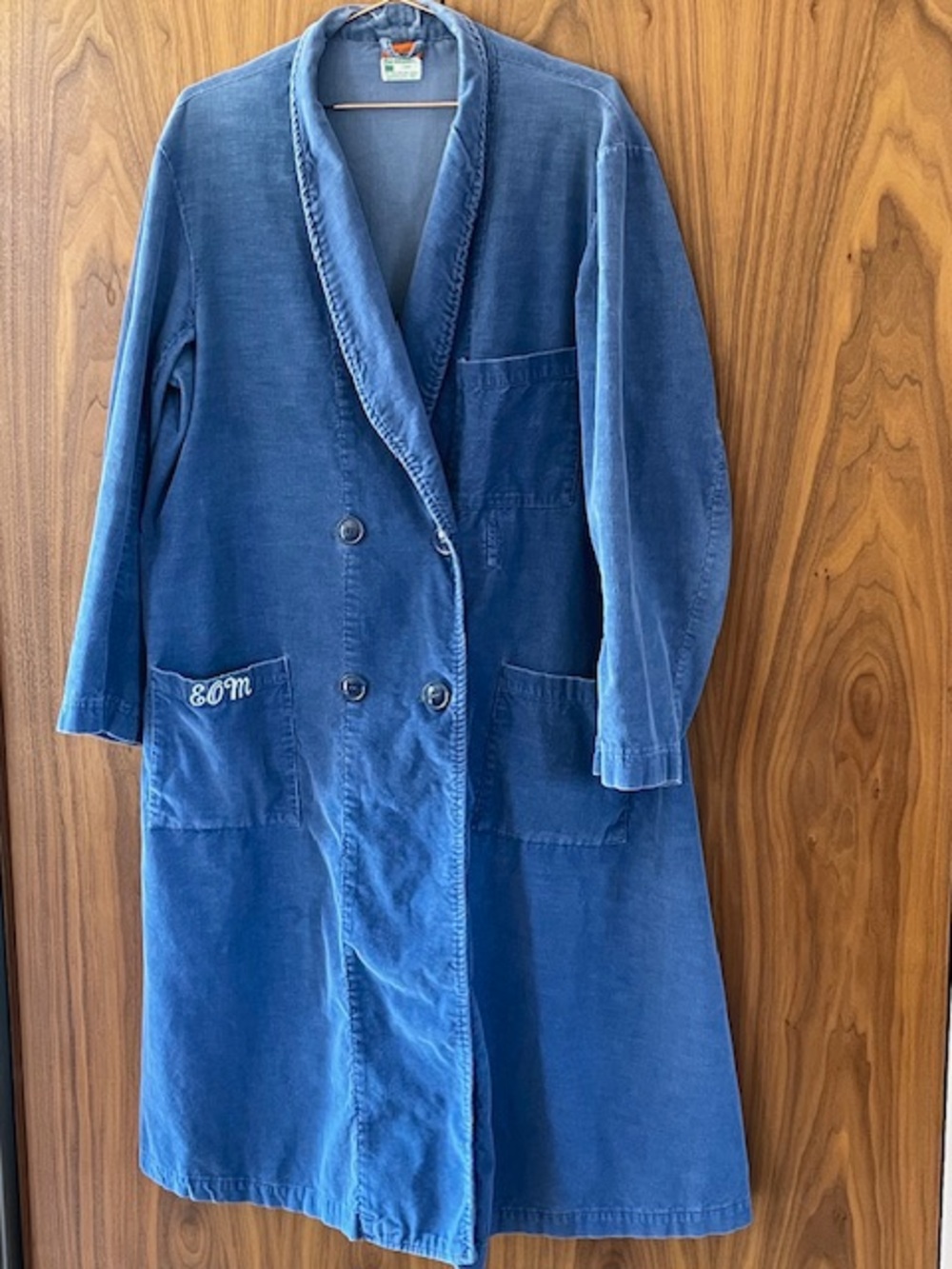 Vintage Corduroy Hospital Coat